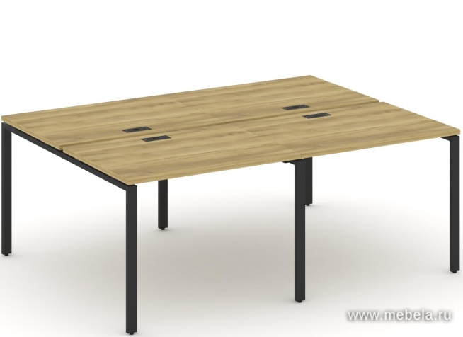 Рабочая станция двухсторонняя на 4 места