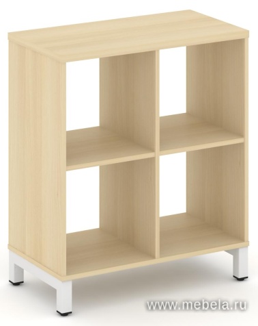 Каркас стеллажа 2 яруса (без вставок и задних стенок)