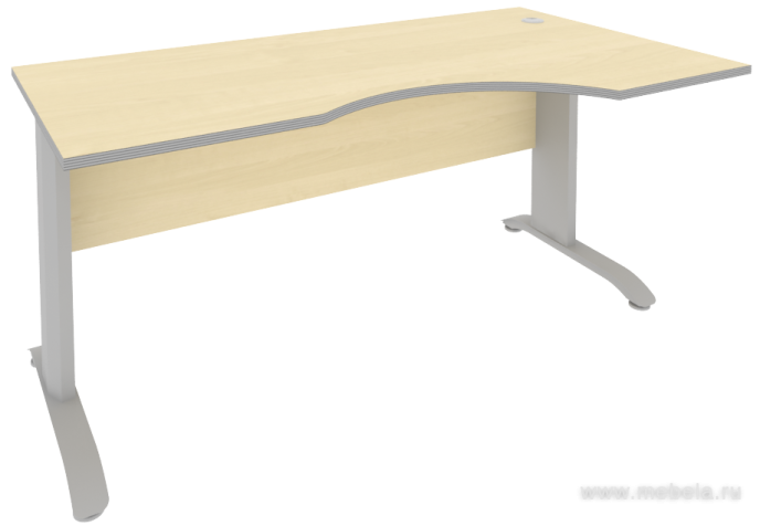 Стол эргономичный на металлокаркасе (правый)