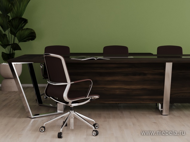 Стол переговорный квадратный с лючками из нержавеющей стали