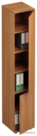 Офисный шкаф для документов узкий