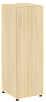 Офисный шкаф узкий закрытый Л/ПР