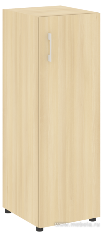 Офисный шкаф узкий закрытый Л/ПР