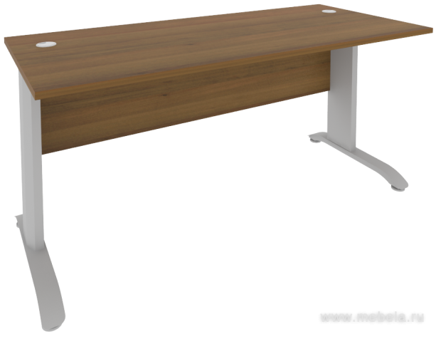 Стол письменный на L-образном металлокаркасе