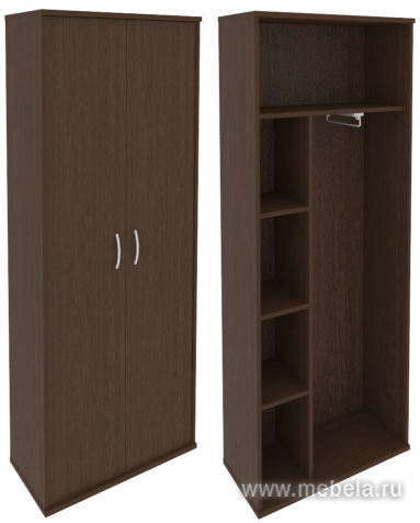 Гардероб комбинированный (выдвижная вешалка)