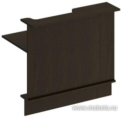 Модуль прямой с вырезом правый