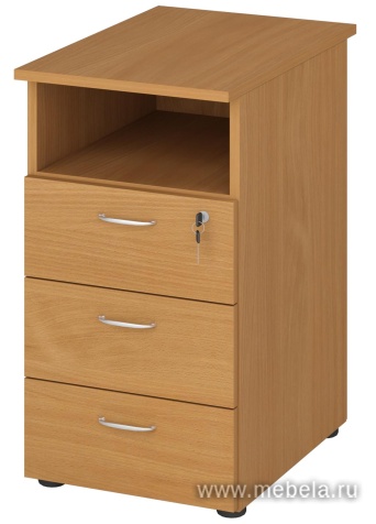 Тумба приставная (с замком)