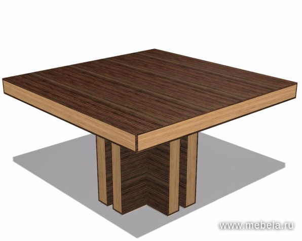 Стол заседаний квадратный