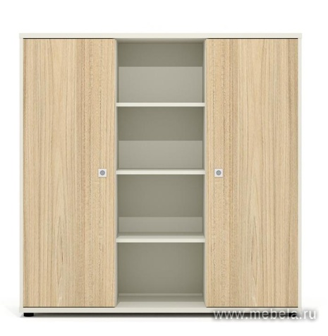 Офисный шкаф-купе с дверьми-купе