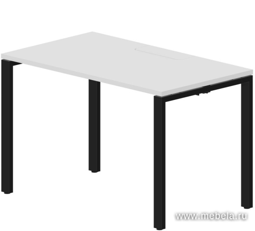 Стол письменный (меламиновый аутлет) на П-образном металлокаркасе Strike