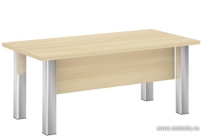 Стол для руководителя на металлокаркасе