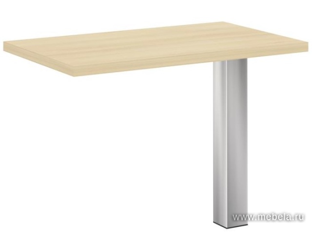 Брифинг-приставка с опорой к столу руководителя