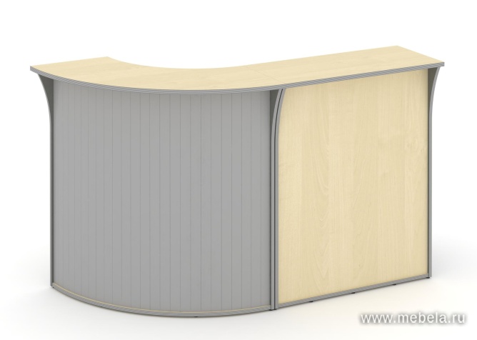 Стойка ресепшен прямая 160