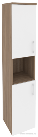 Офисный шкаф высокий узкий (лев/прав) 