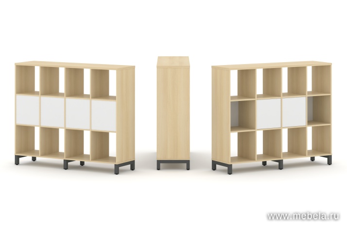 Каркас стеллажа 2 яруса (без вставок и задних стенок)