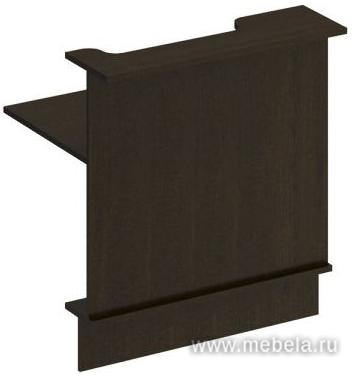 Модуль прямой с вырезом правый