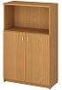 Офисный шкаф низкий полузакрытый