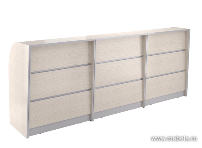 Модуль стойки ресепшен прямой (без стола)