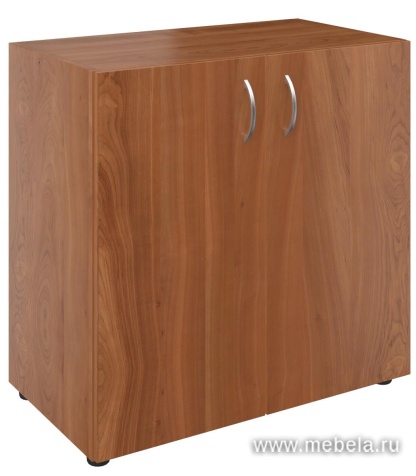Офисный шкаф широкий низкий закрытый (без топа)