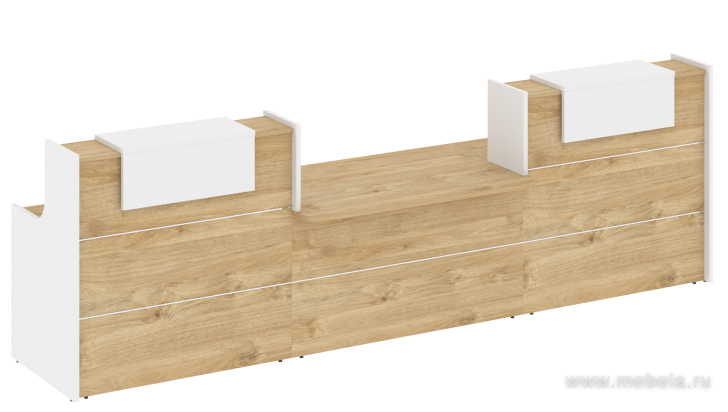 Стойка ресепшен прямая №18