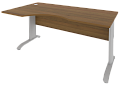 Стол эргономичный на металлокаркасе (левый)