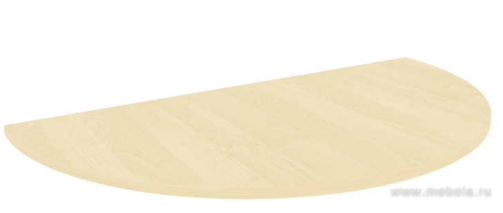 Полукруг на два стола