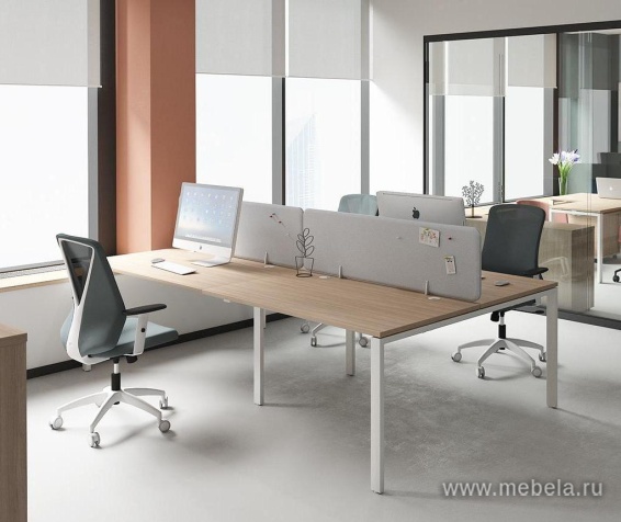 Офисный шкаф для документов (белое матовое стекло)