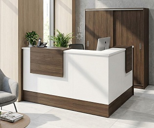 фото стойка ресепшн Стайл Вяз  №2