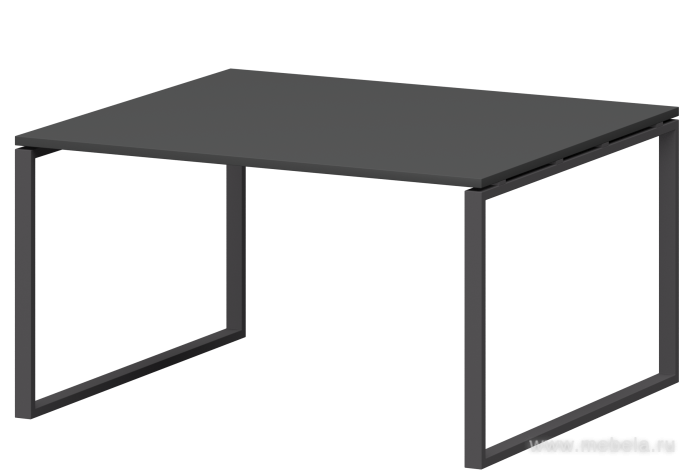 Стол переговорный на О-образном металлокаркасе