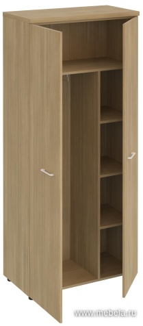 Офисный шкаф для одежды с дополнением