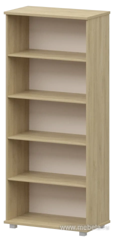 Стеллаж широкий высокий