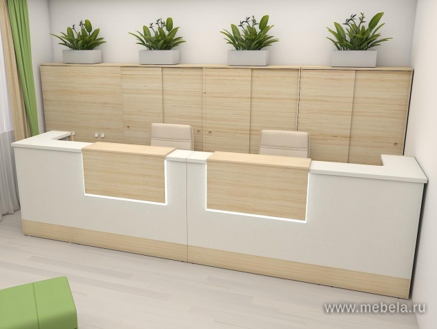 Боковая панель стойки ресепшен (левая)