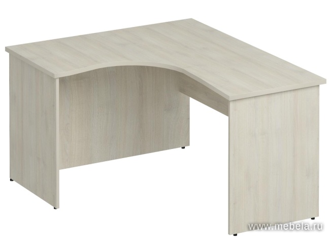 Стол эргономичный левый, с анатомической столешницей под левую руку