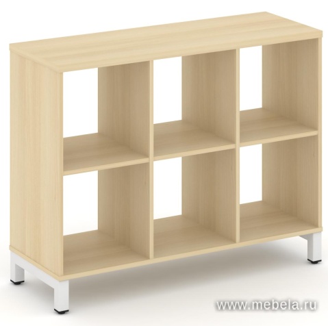 Каркас стеллажа 2 яруса (без вставок и задних стенок)