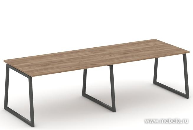 Стол переговорный на T1-образных опорах 40х40