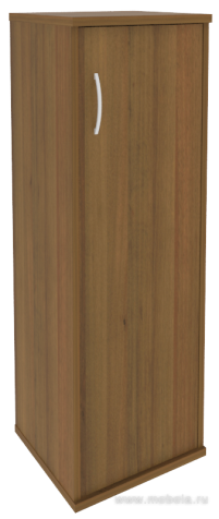 Офисный шкаф узкий средний закрытый, Л/Пр.