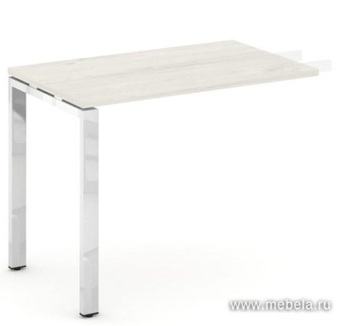 Брифинг приставка на П-образных опорах (нерж.сталь)