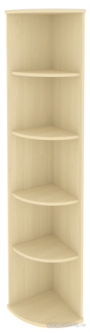 Стеллаж высокий угловой