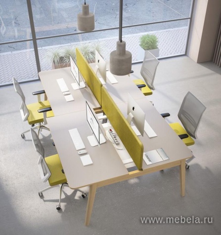 Офисный шкаф средний со стеклом в алюминиевой рамке