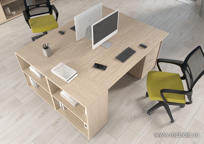 Стеллаж угловой правый