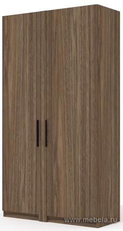 Офисный шкаф высокий закрытый (полки ЛДСП) с гардеробом