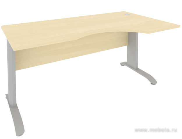 Стол эргономичный на металлокаркасе (правый)