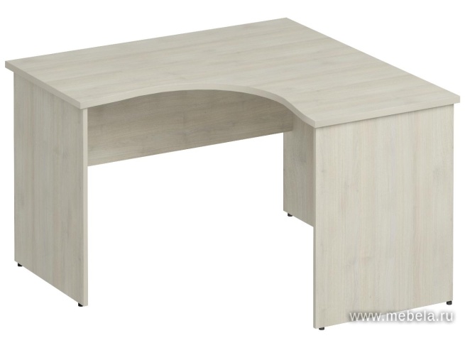 Стол эргономичный правый, с анатомической столешницей под правую руку