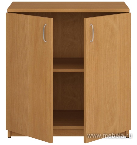 Офисный шкаф низкий закрытый