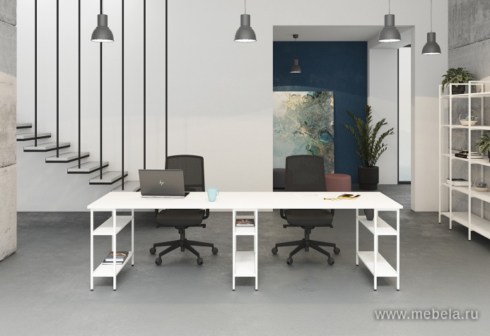 Тумба мобильная 2 ящика