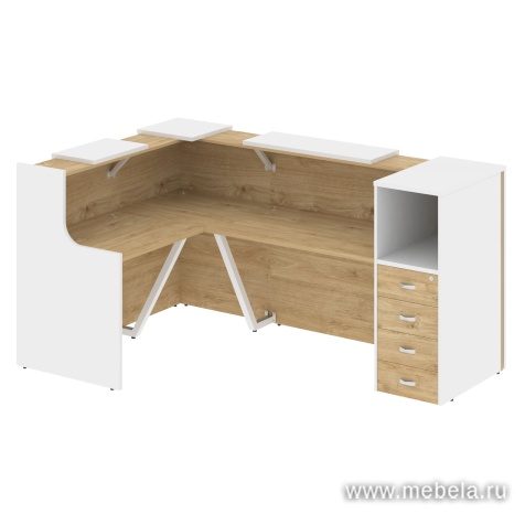 Стойка ресепшен прямая №20