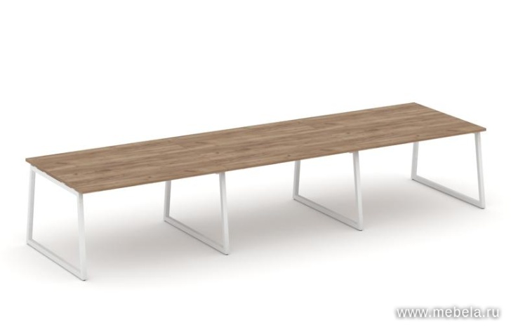 Стол переговорный на T1-образных опорах 40х40