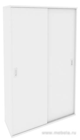 Офисный шкаф-купе с полками