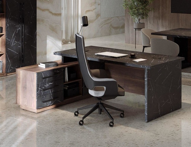 фото кабинет Тоскана Орех №2