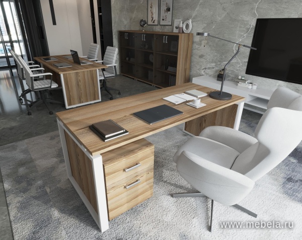 Тумба приставная с замком